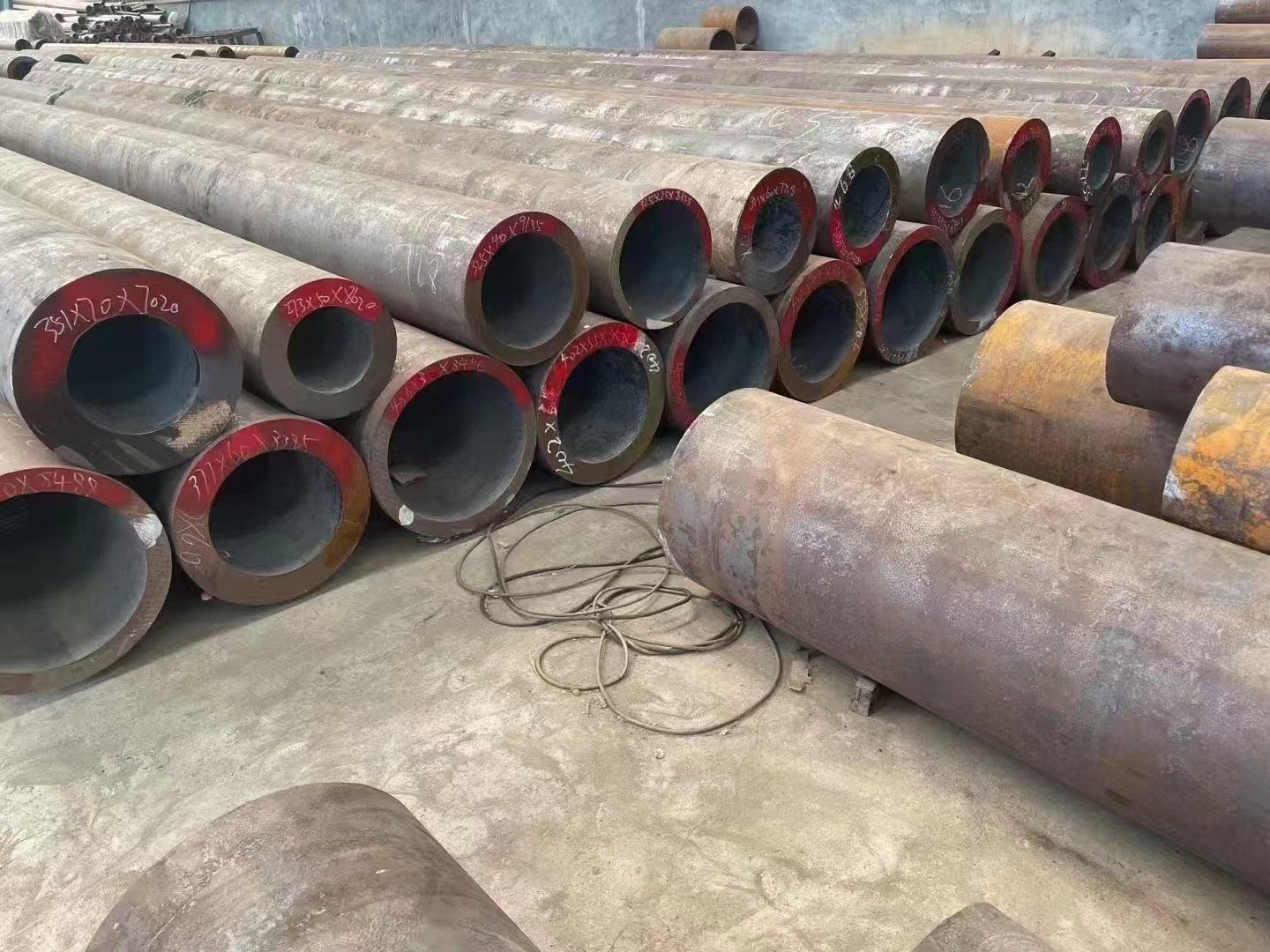 鄂尔多斯市无缝钢管切割定尺切割加工高压锅炉无缝管P91 - 方案